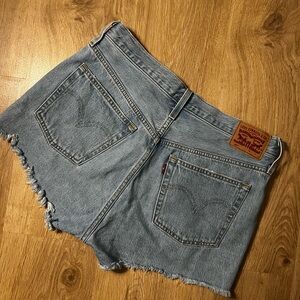 Levi's Women's Denim Blue Jean Shorts